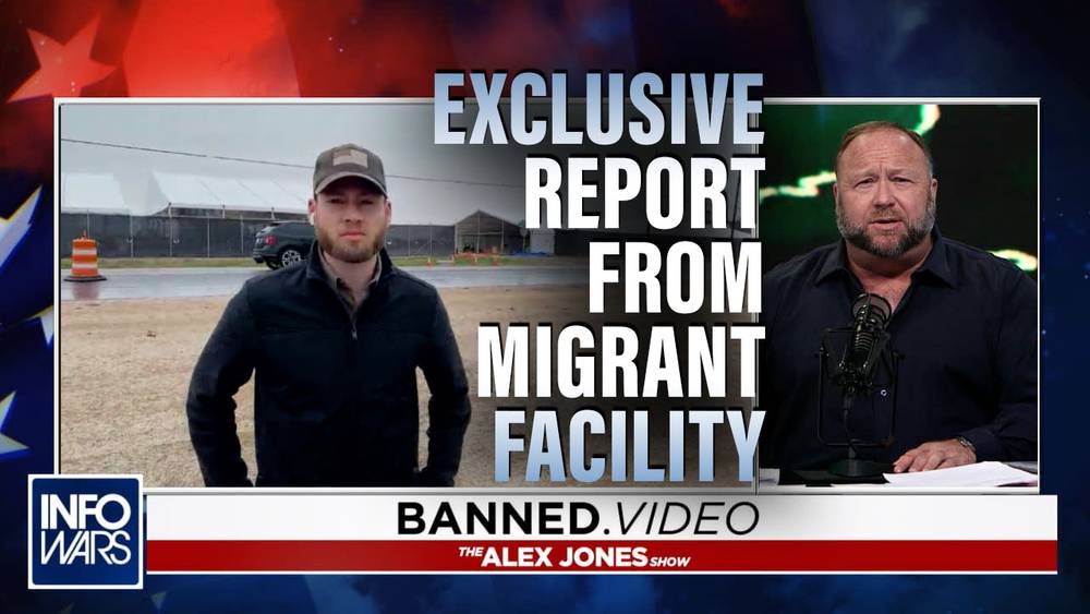 Exclusive Report Live from Migrant Holding Facility