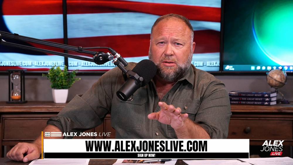Alex Jones is taking the flight to the globalists to the next level. 