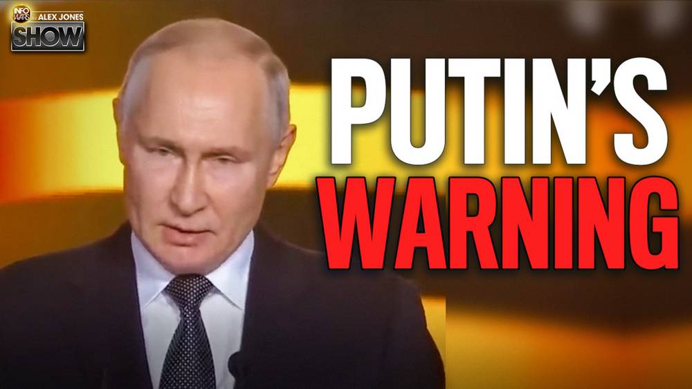 Putin Warns The West: Must Watch Stalingrad Speech | The Alex Jones Show