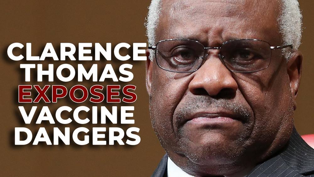 BANNED.VIDEO on GETTR : Clarence Thomas Warns The World: COVID VAX MAY